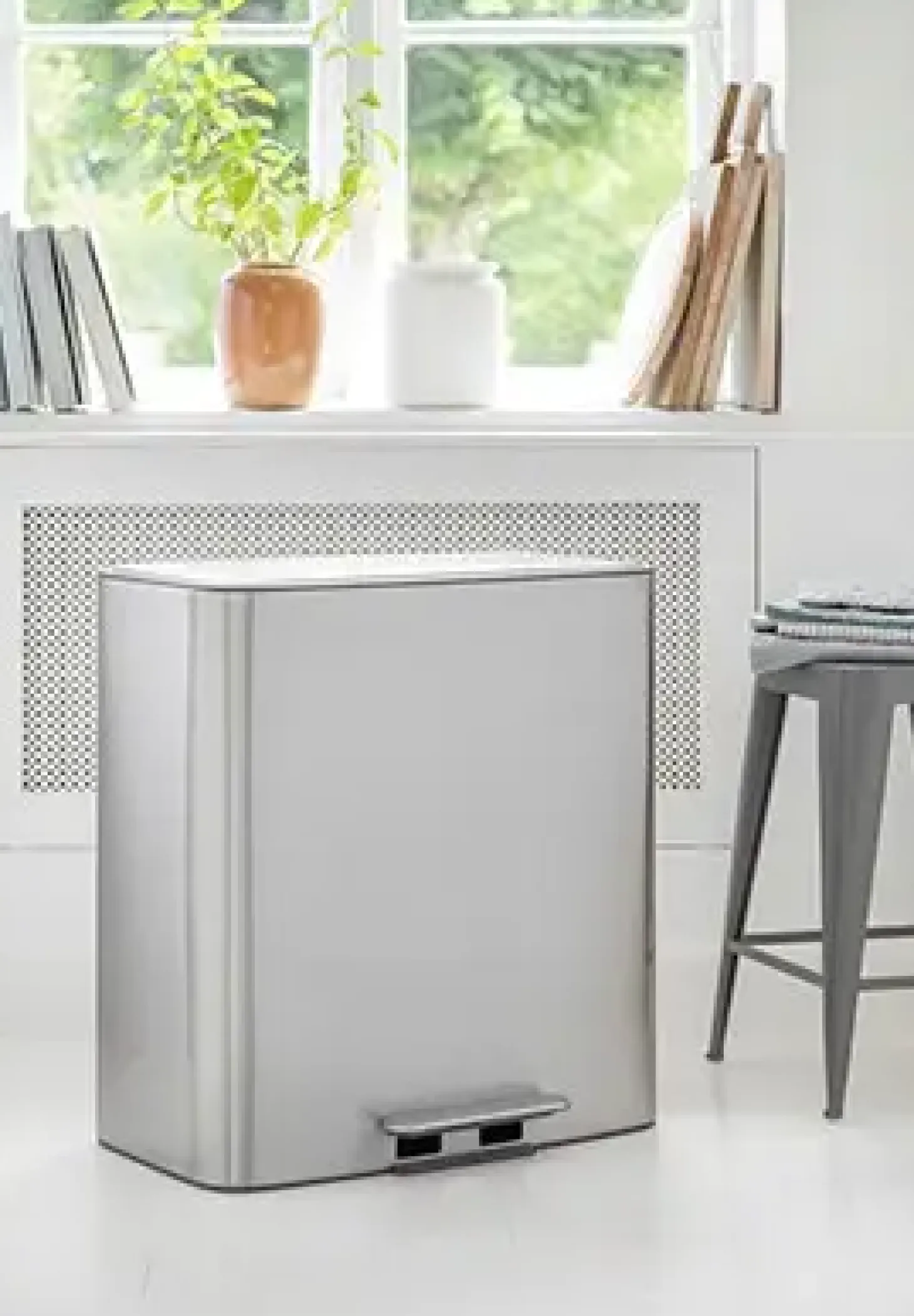 Steel Function - Sorteringsspand med fodpedal - 30L