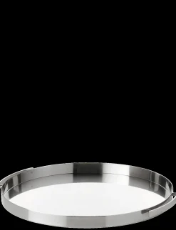 Stelton - Arne Jacobsen serveringsbakke Ø 33,5 cm stål