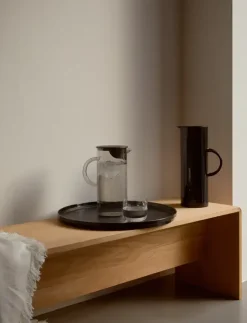 Stelton - EM Serveringsbakke - Ø40 - Sort