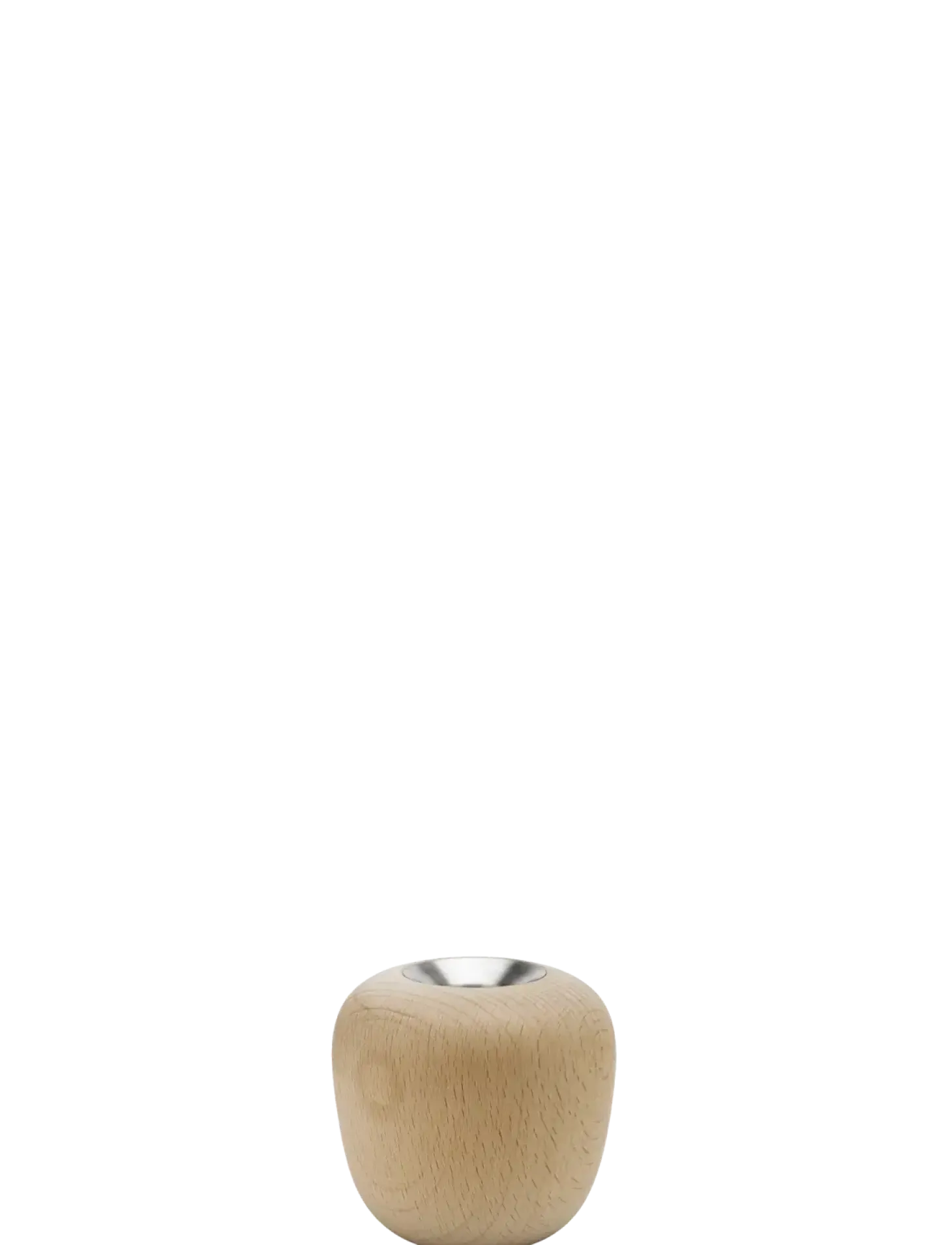 Stelton - Ora lysestage H 8 cm beech wood