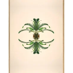 The Dybdahl - Plakat 50x70 cm. - Botanical reflection #8801 - Papir