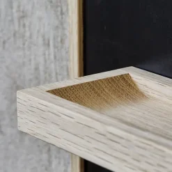 The Oak Men - Notice Shelf - Large - Dark Oak