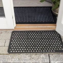 Tica Copenhagen - Dørmåtte i small - Dot design - Gummi - Small