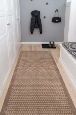 Tica Copenhagen - Løber - Dots - Beige/sand - 90x200 cm