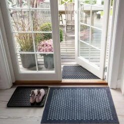 Tica Copenhagen - Smudsmåtte - Dots - Grå - 60x90 cm