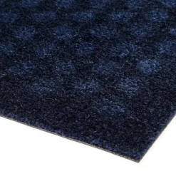 Tica Copenhagen - Smudsmåtte - Dots - Mørkeblå - 67x120 cm