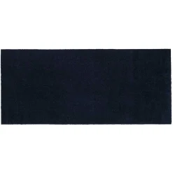 Tica Copenhagen - Smudsmåtte - Ensfarvet - Mørkeblå - 67x150 cm