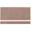 Tica Copenhagen - Smudsmåtte - Stripes Vertical - Lyserød/Sand - 90x200 cm