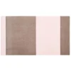 Tica Copenhagen - Smudsmåtte - Stripes Horizon - Sand/Lyserød - 40x60 cm