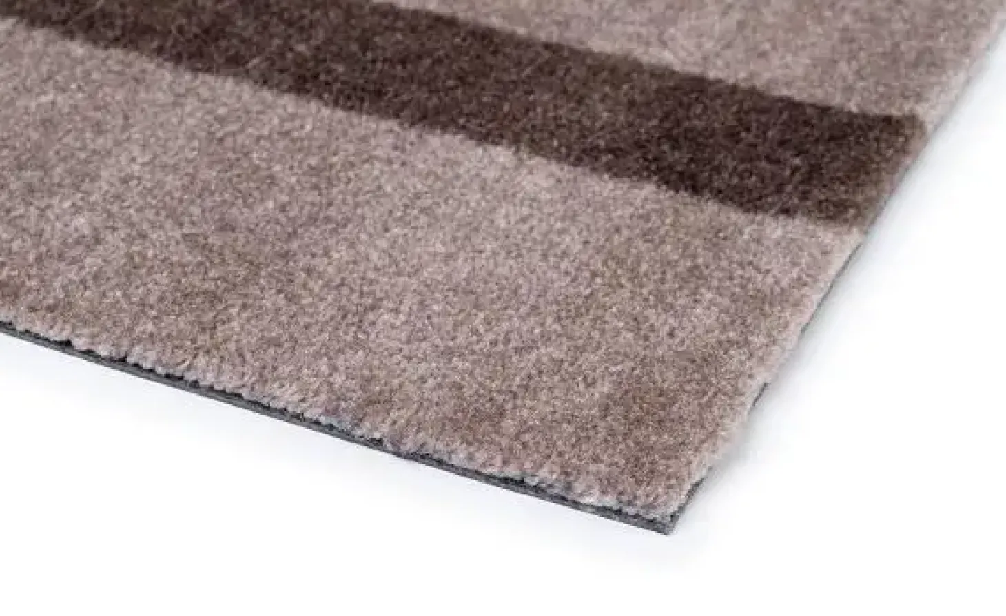 Tica Copenhagen - Smudsmåtte - Stripes Vertical - Sand/Brun - 90x130 cm
