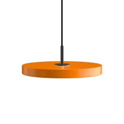 Umage - Asteria pendel m/ sort top - mini - Nuance orange (Ø31 cm)