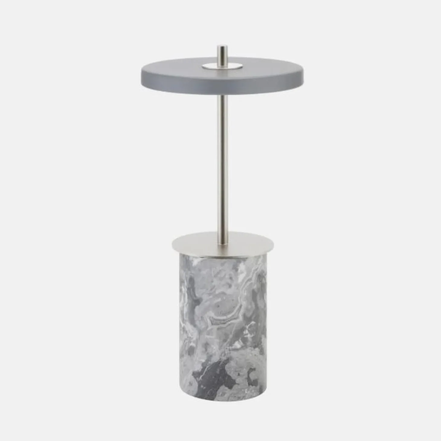 Umage - Bordlampe - Asteria Move Mini - Grå Marmor Stål