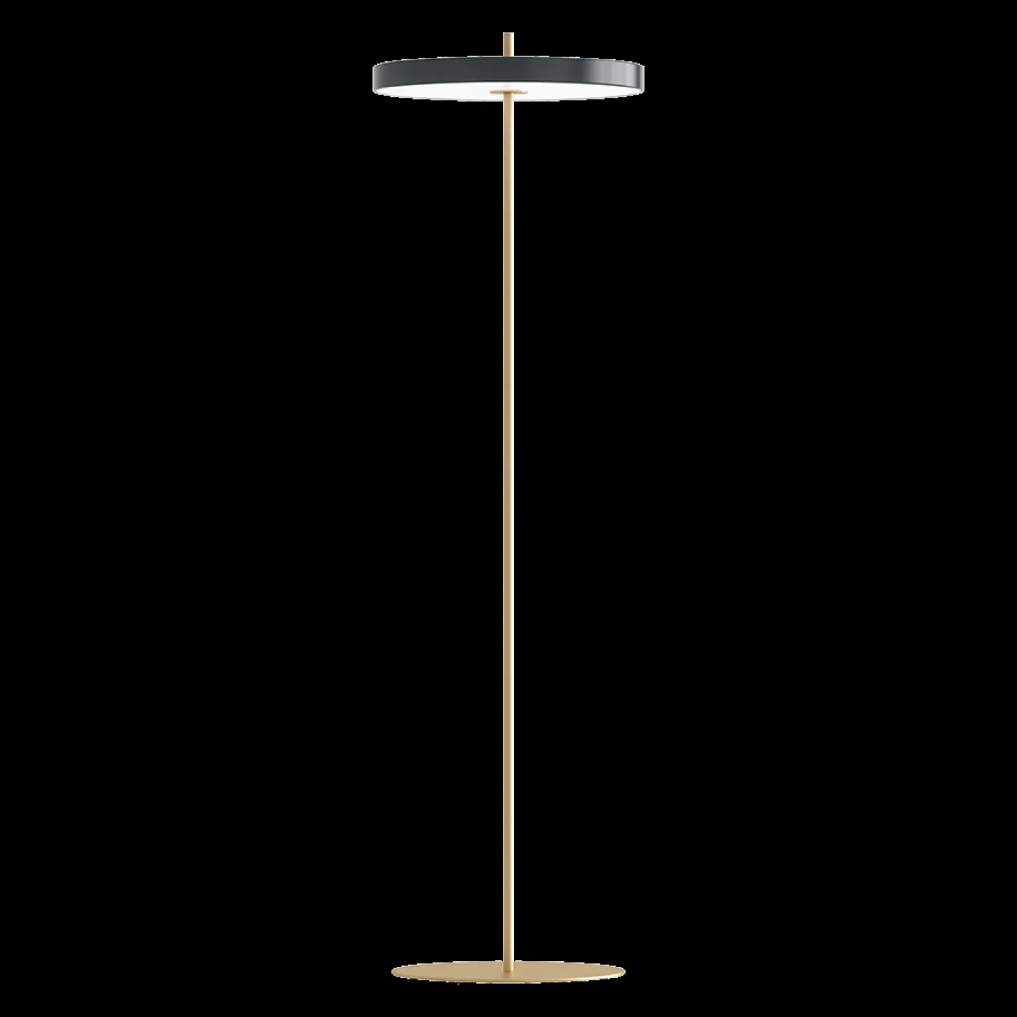 Umage - Gulvlampe - Asteria Floor - Anthracite grey - Ø43 cm