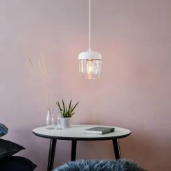 Umage - Lampe - Acorn - Hvid med børstet kobber