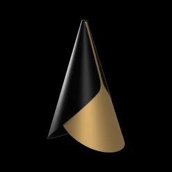 Umage - Lampe - Cornet - Sort/messing - Ø13,4 cm
