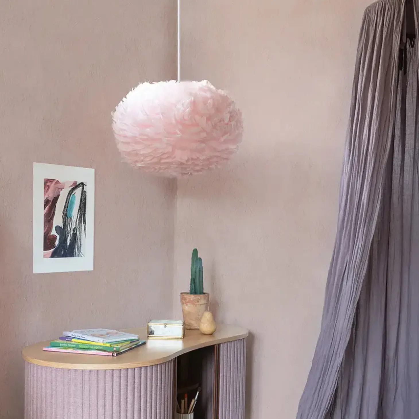 Umage - Lampe - Eos - Lys rose - Medium