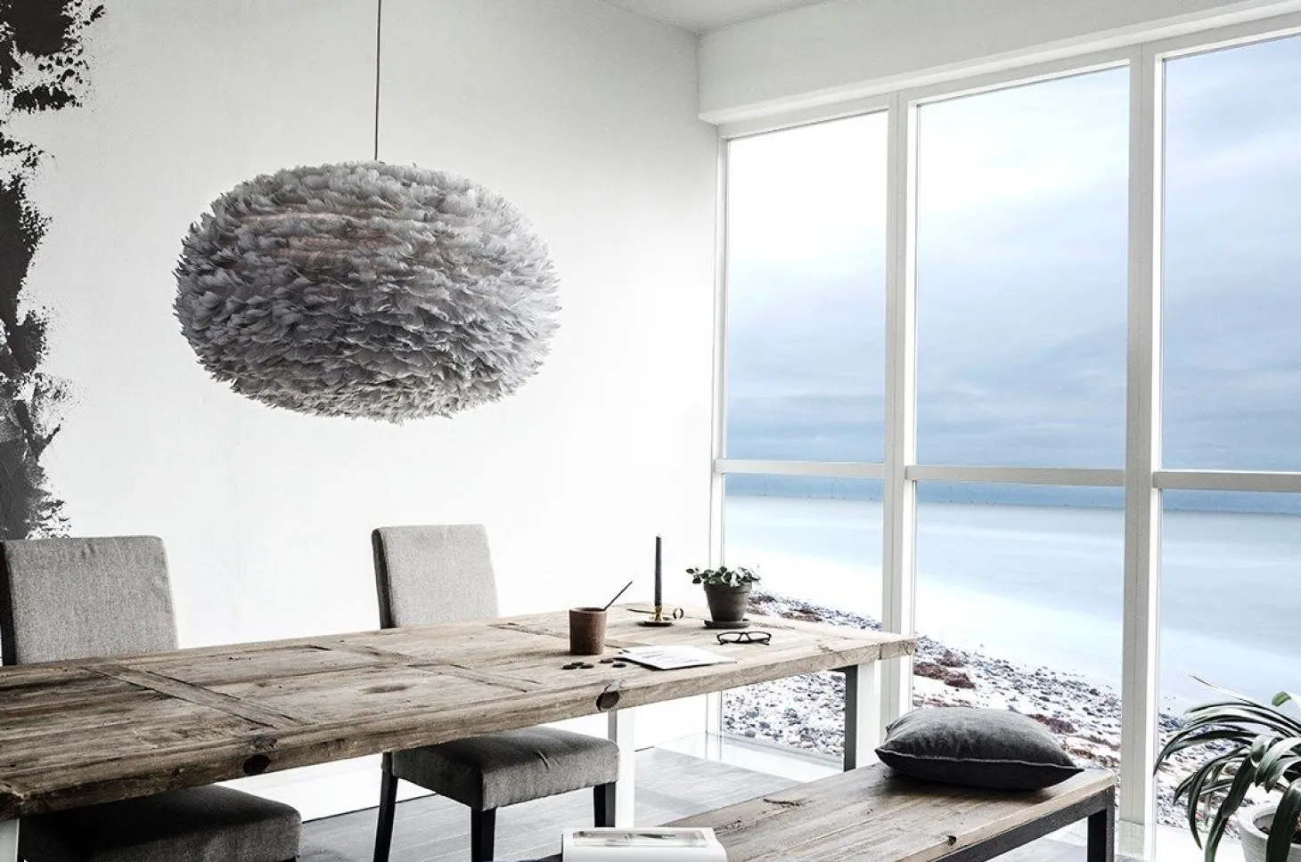 Umage - Lampeskærm - Eos - Grå - X-Large