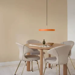 Umage - Pendel - Asteria - Messingtop/Nuance orange - Medium Ø43 cm