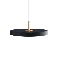 Umage - Pendel - Asteria - Messingtop - Anthracite grey/grå - Mini Ø31 cm