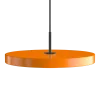 Umage - Pendel - Asteria - Sort top/Nuance orange - Medium Ø43 cm