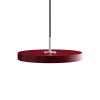 Umage - Pendel - Asteria - Ståltop/Ruby red - Mini Ø31 cm