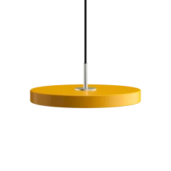 Umage - Pendel - Asteria - Ståltop/Saffron yellow - Mini Ø31 cm