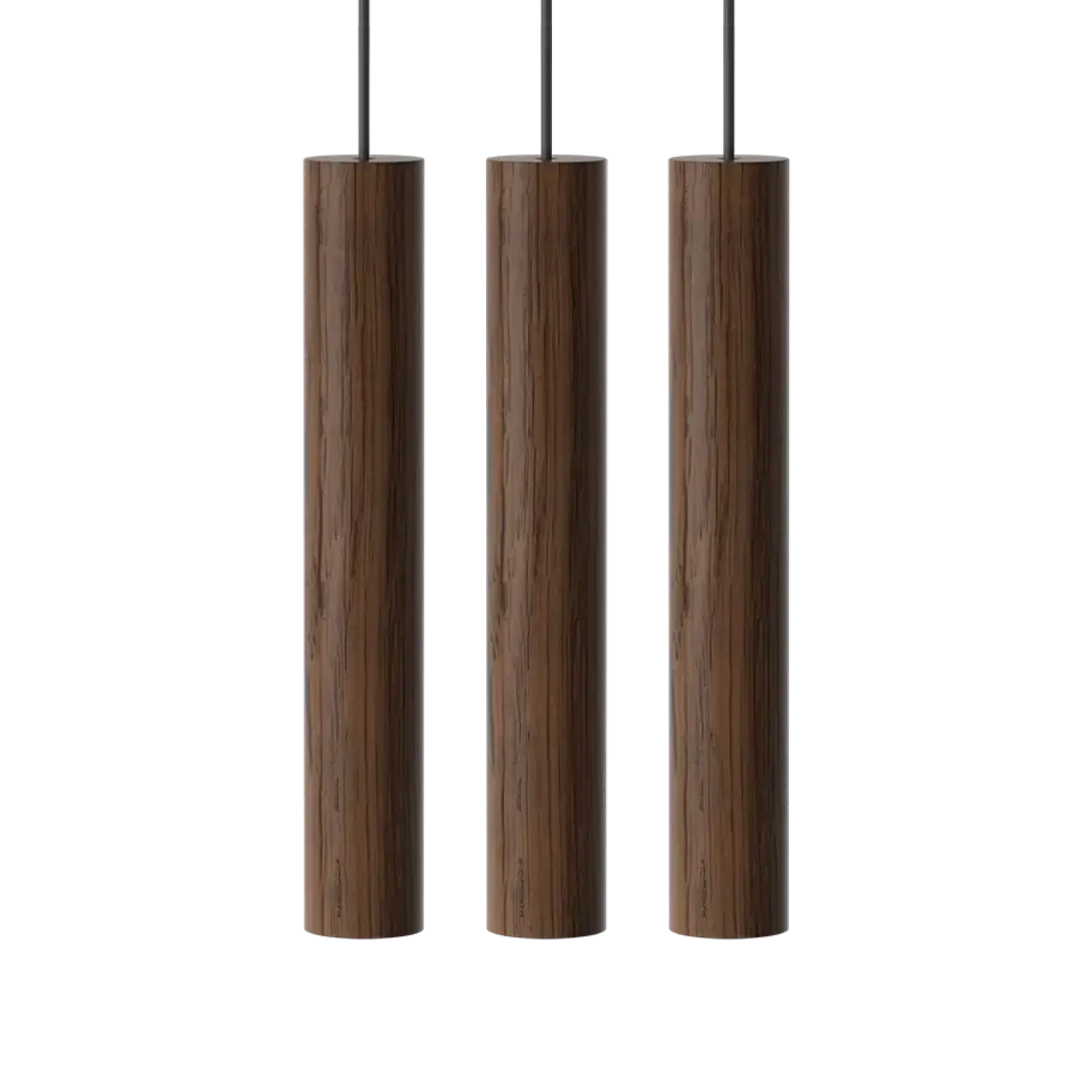 Umage - Pendel Lamper - Chimes Cluster - 3 stk. - Dark oak/Mørk eg