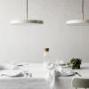 Umage - Pendel m/ ståltop - Asteria - Pearl white - Medium Ø43 cm