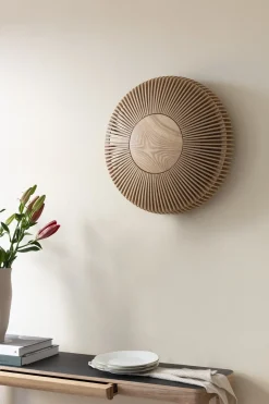 Umage - Væglampe - Clava Up Wood - Medium - Oak/Eg