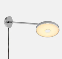 Umage - Væglampe med ledning - Asteria Long Monochrome - Stål