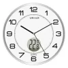 UNILUX - Væg Ur - TEMPUS - Sølv