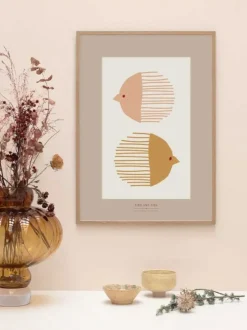 ViSSEVASSE - Bird And Fish - 50x70 cm
