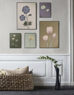 VISSEVASSE - Geranium plakat, nude - 50x70 cm