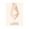 VISSEVASSE - It´s all about love - 50x70 cm