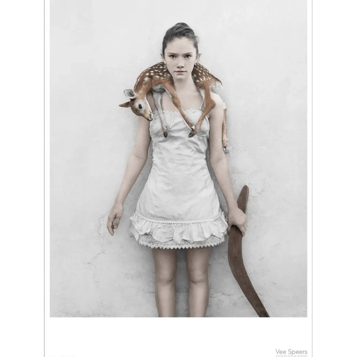 VISSEVASSE plakat - Bulletproof untitled#32 - 50x70 cm