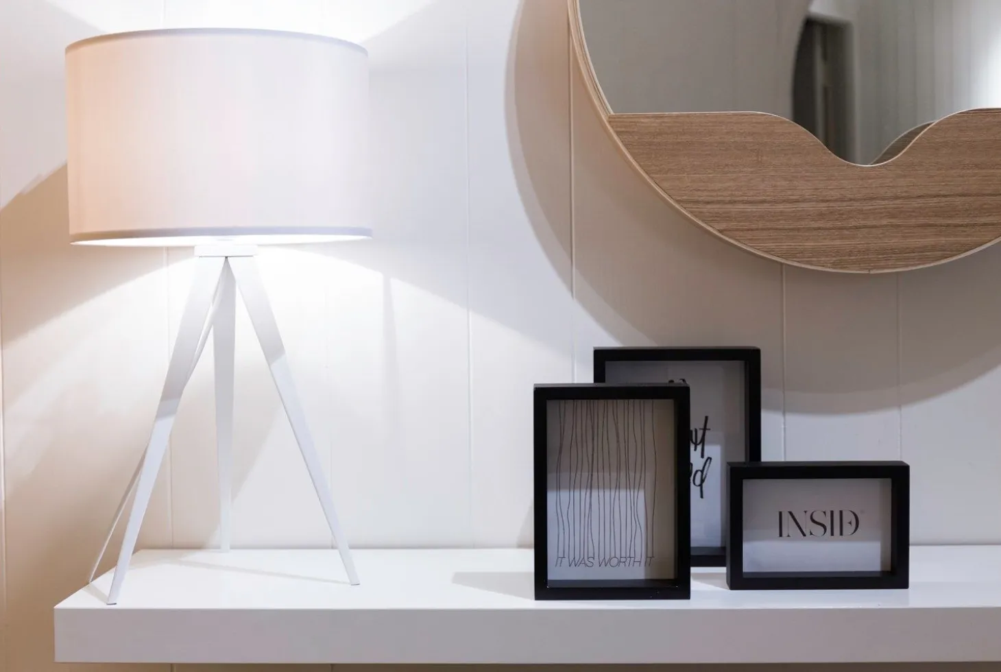 Zuiver - Bordlampe TRIPOD - Hvid
