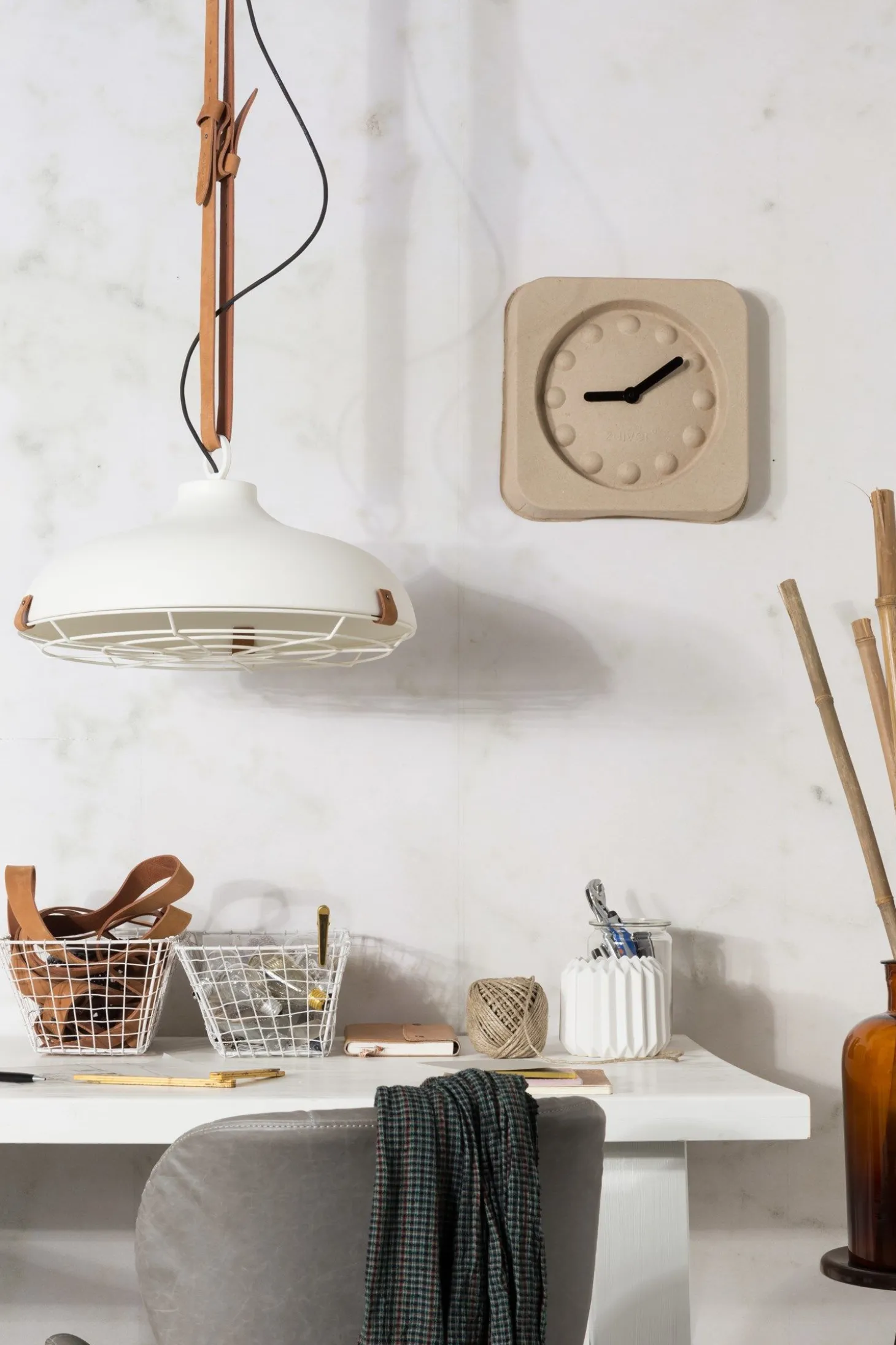 Zuiver - Pendel lampe DEK 51 hvid